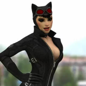 Catwoman Character 3d model