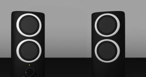 Stereo Speakers 3d model Stereo Speakers 3d model