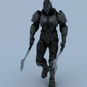 Exo Pilot 40 Animations 3d model