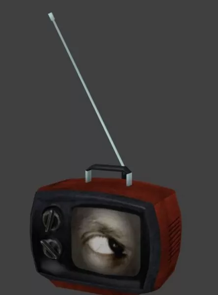 Portable Retro Television 3d model Portable Retro Television 3d model
