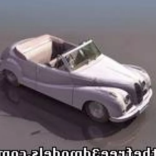 Bmw Convertible Car 3d model