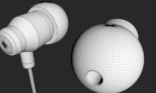 Bluetooth Earbuds 3d model