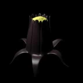 Lowpoly Flower Blossom 3d model
