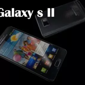 Samsung Galaxy S2 Phone 3d model