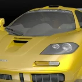 Mclaren F1 Car 3d model