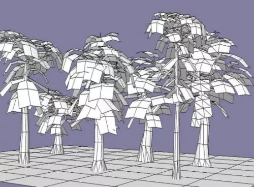 Various Plants Lowpoly 3d model Various Plants Lowpoly 3d model