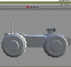Spy Camera Car 3d model
