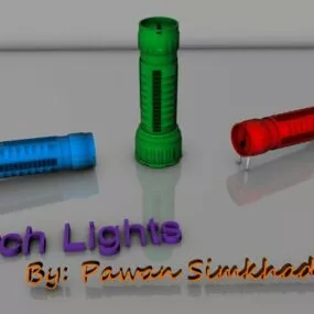Torch Light 3d model