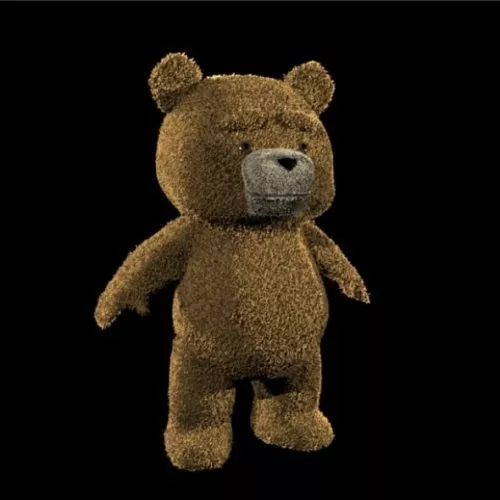 Mr Bean Ted Bear 3d model Mr Bean Ted Bear 3d model