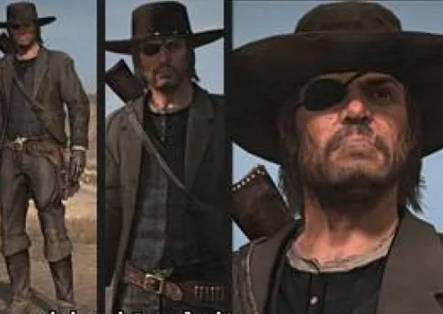 John Marston Assassin Character 3d model John Marston Assassin Character 3d model