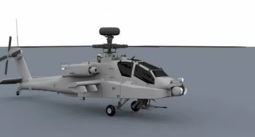 Ah Apache Helicopter 3d model Ah Apache Helicopter 3d model