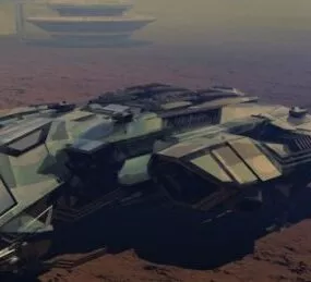Gx7 Interceptor Spaceship 3d model