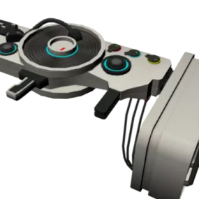 Saints Row Gun 3d model