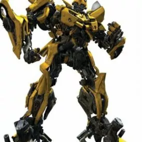 Bummble Bee Robot 3d model