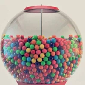 Gumball Machine 3d model