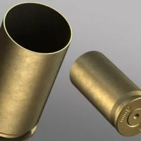 Shell Bullet 9mm 3d model