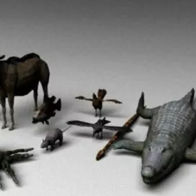 Resident Evil Animal Pack 3d model
