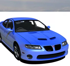 Pontiac Gto Car 3d model