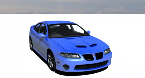 Pontiac Gto Car 3d model Pontiac Gto Car 3d model