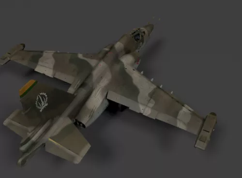 Vintage Airplane Ww1 Dorand 3d model