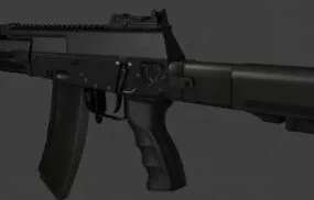 Ak-12 Gun 3d model