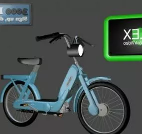 Ciao Piaggio Scooter 3d model