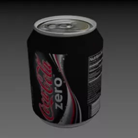 Drink Coca Cola Can 3d model