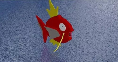 Magikarp Pokemon Fish 3d model Magikarp Pokemon Fish 3d model
