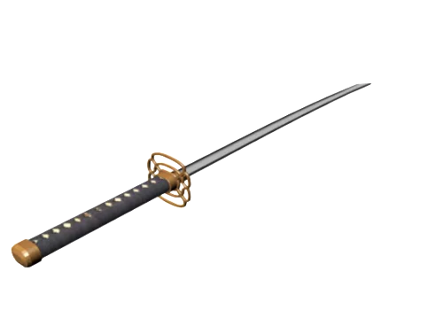 Japanese Katana Sword 3d model Japanese Katana Sword 3d model