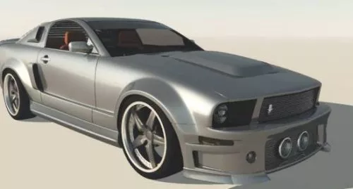 Car Ford Mustang 3d model Car Ford Mustang 3d model