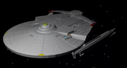 Reliant Aus Star Trek Aircraft 3d model Reliant Aus Star Trek Aircraft 3d model