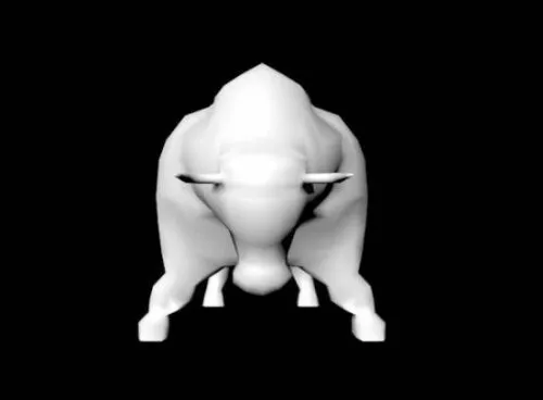 Lowpoly Bull Animal 3d model Lowpoly Bull Animal 3d model