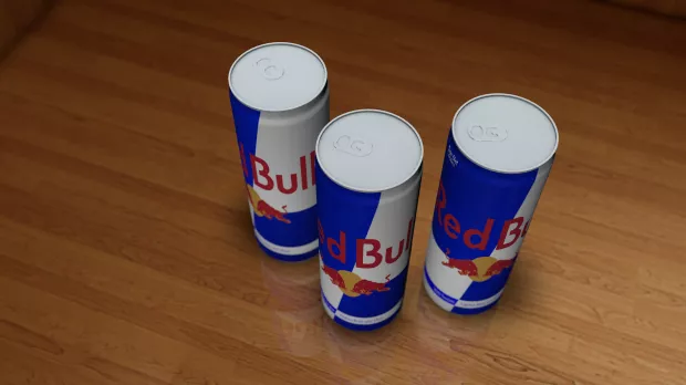 Plastic Oil Can 3d model