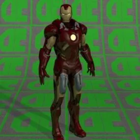 Avenger Iron Man 3d model