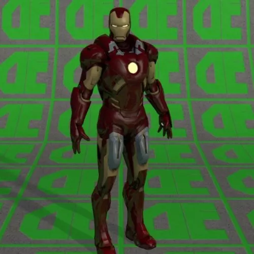 Avenger Iron Man 3d model Avenger Iron Man 3d model