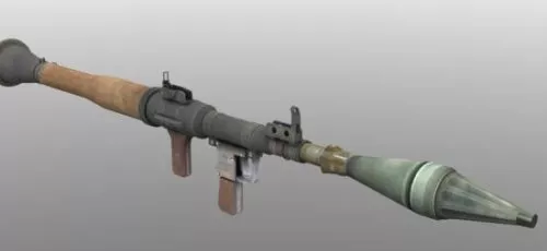 Tintin Cartoon Rocket 3d model