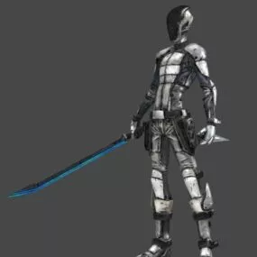 Borderlands Zero Character 3d model