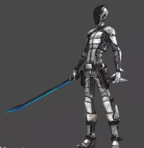 Borderlands Zero Character 3d model Borderlands Zero Character 3d model