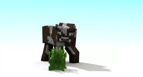 Minecraft Cow 3d model Minecraft Cow 3d model