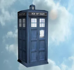 Police Phone Box 3d model