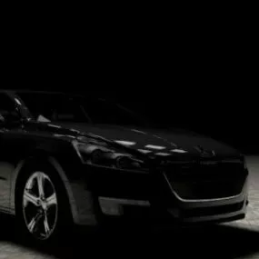 Peugeot 508 3d model