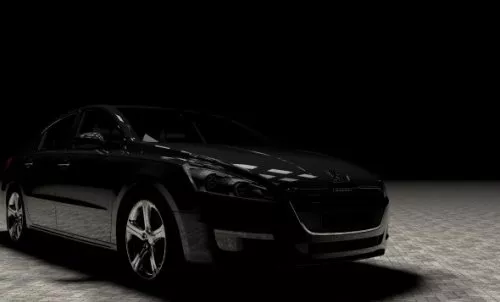 Peugeot 508 3d model Peugeot 508 3d model