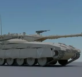 Merkava Mark I (b) 3d model