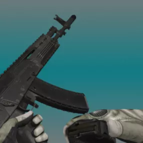 Ak12 Animation 3d model
