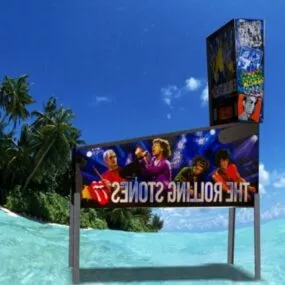 The Rolling Stones – Pinball Machine 3d model