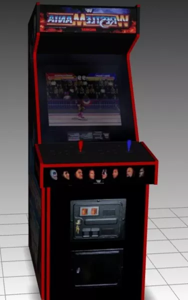 Classic Game Space Arcade 3d model