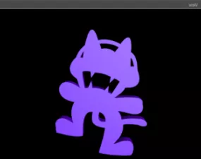 Monster Cat Media 3d model