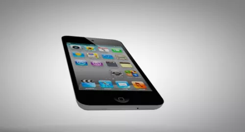 Black Iphone 6 3d model