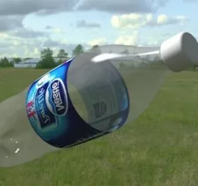 Plastic Bottle 3d model