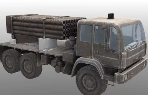 Rpg7 Launcher 3d model